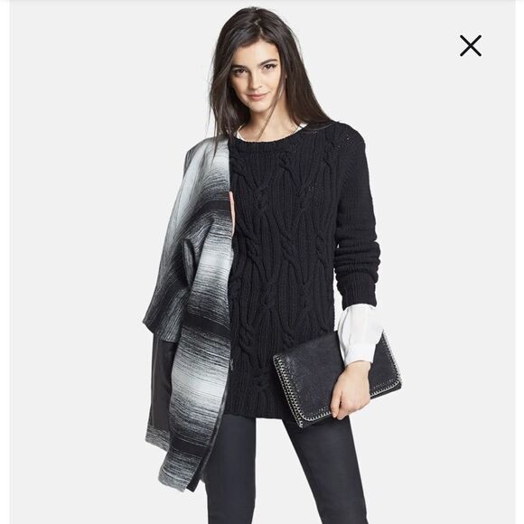 Rachel Zoe Felix cable knit sweater - Picture 3 of 5